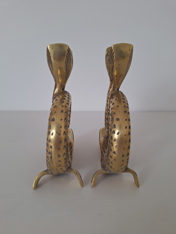 Image 1 of Portacandele in bronzo vintage