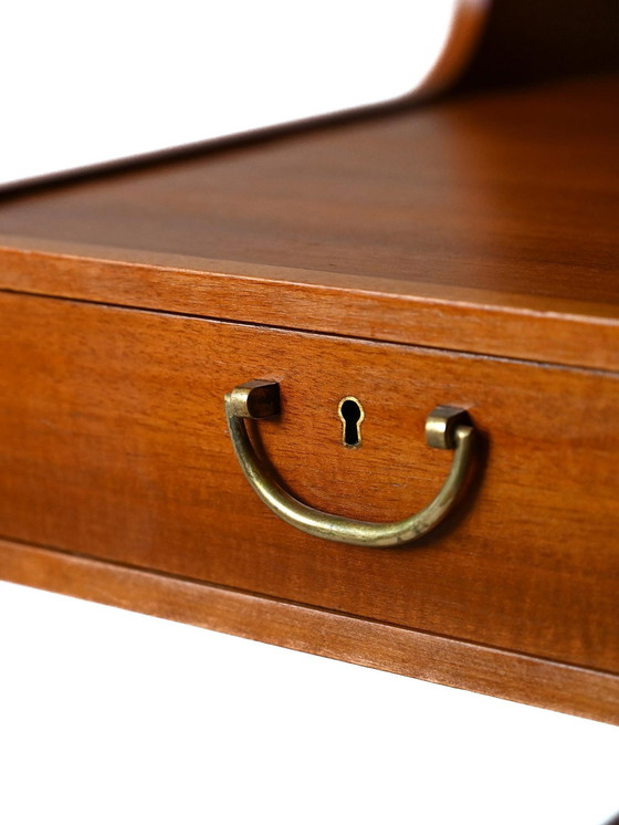Image 1 of 1960S Scandinavian Bedside Tables With Double Tops
