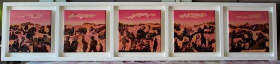 Image 1 of Ad van Riel - Summer Tunes 5 panel