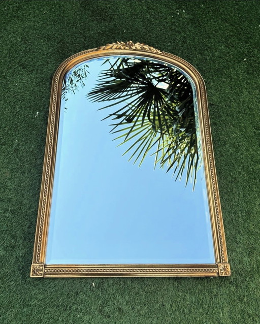 Vintage Deknudt Mirror 'Charm' Gilded Gold Frame