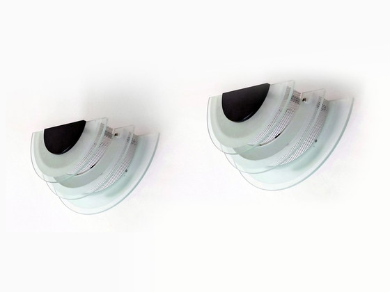 Image 1 of 2X Wall Lights Post Modern