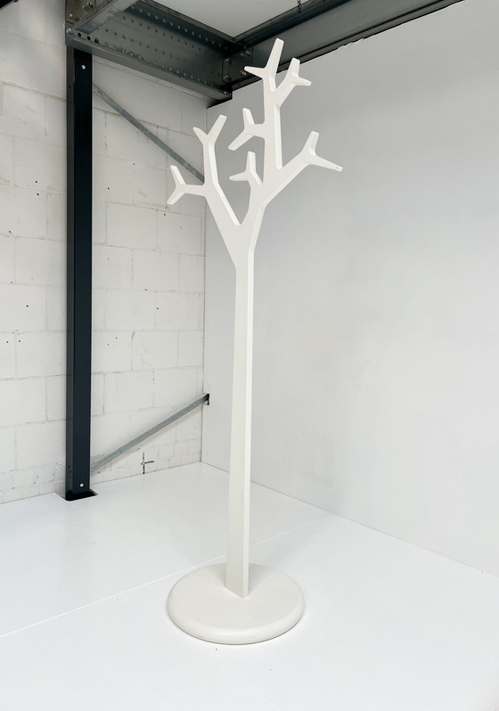 Image 1 of Wooden 194 Cm High Swedese Tree Coat Stand, After 2000