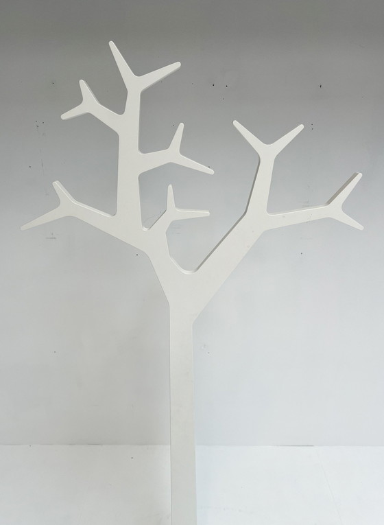 Image 1 of Wooden 194 Cm High Swedese Tree Coat Stand, After 2000