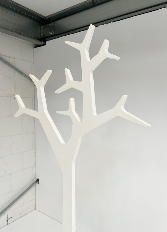 Image 1 of Wooden 194 Cm High Swedese Tree Coat Stand, After 2000