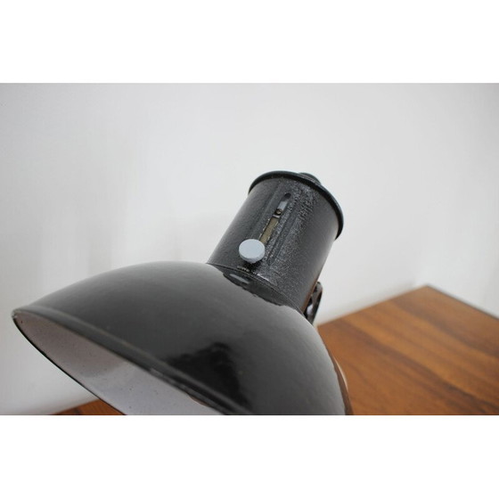 Image 1 of Vintage black table lamp, 1970s