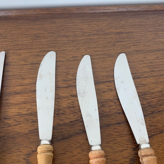 Image 1 of Wooden Cutlery Set for 6 People, Germany, 1970