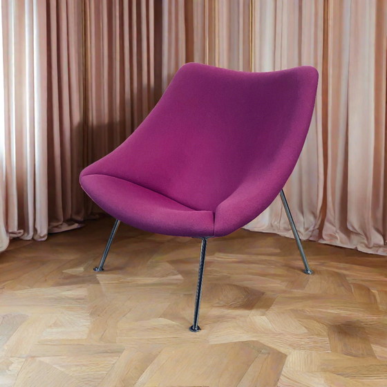 Image 1 of Artifort Lounge Chair Oyster "F157" By Pierre Paulin