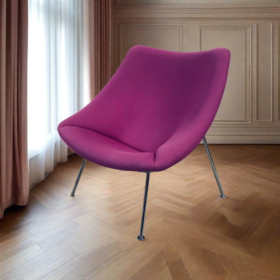 Image 1 of Artifort Lounge Chair Oyster "F157" By Pierre Paulin