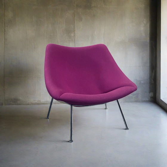 Image 1 of Artifort Lounge Chair Oyster "F157" By Pierre Paulin