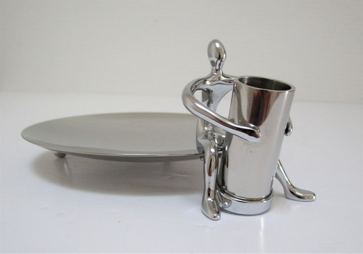 Mukul Goyal dish Chrome-plated brass