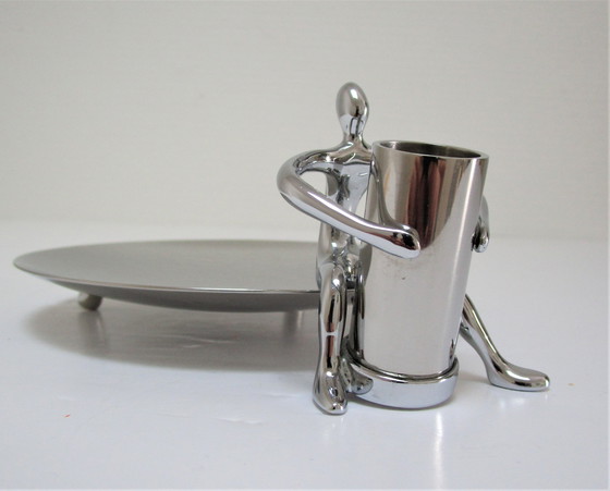 Image 1 of Mukul Goyal dish Chrome-plated brass