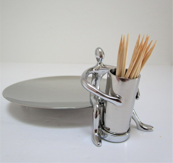 Image 1 of Mukul Goyal dish Chrome-plated brass