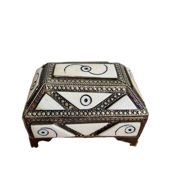 Image 1 of Handmade Moroccan jewelry box