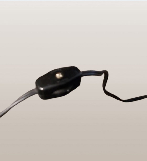 Image 1 of Lámpara de fibra óptica retro de los años 70 que cambia de color