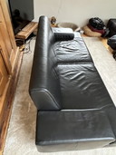 Rolf Benz leather couch 644