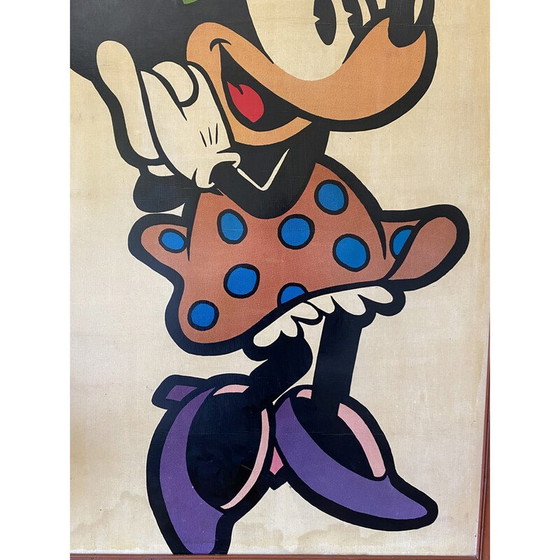 Image 1 of Vintage Minnie Mouse framed poster, France 1960s