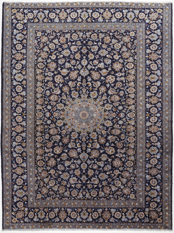 Image 1 of Original Hand-Knotted Persian Carpet Kashan Fine 374 X 280 Cm