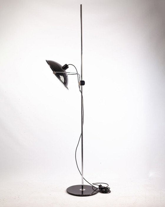 Image 1 of Italian Chrome and Metal floor lamp, 1970s