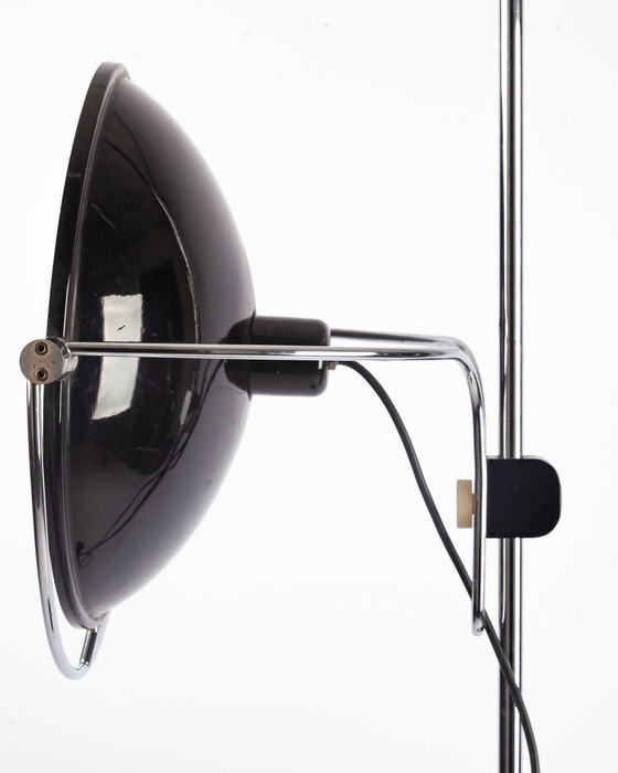 Image 1 of Italian Chrome and Metal floor lamp, 1970s