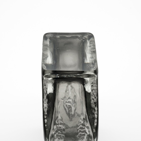 Image 1 of Vase en verre brutal Quartet Kurt Wokan Ingrid Glas Eisglas Borckenglas AT