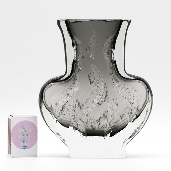 Image 1 of Vase en verre brutal Quartet Kurt Wokan Ingrid Glas Eisglas Borckenglas AT