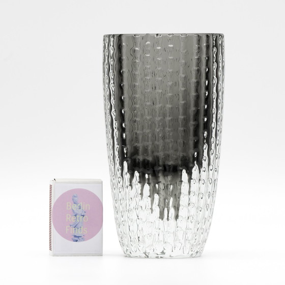 Image 1 of Vase en verre brutal Quartet Kurt Wokan Ingrid Glas Eisglas Borckenglas AT