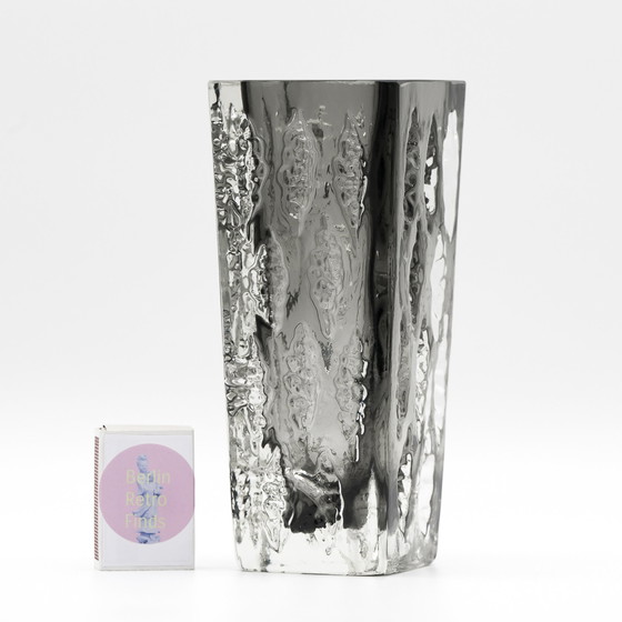 Image 1 of Vase en verre brutal Quartet Kurt Wokan Ingrid Glas Eisglas Borckenglas AT