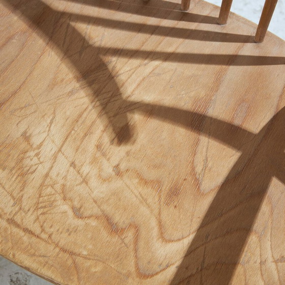Image 1 of Vintage "IW3" beech rocking chair by Illum Wikkelsø for Niels Eilersen, 1960