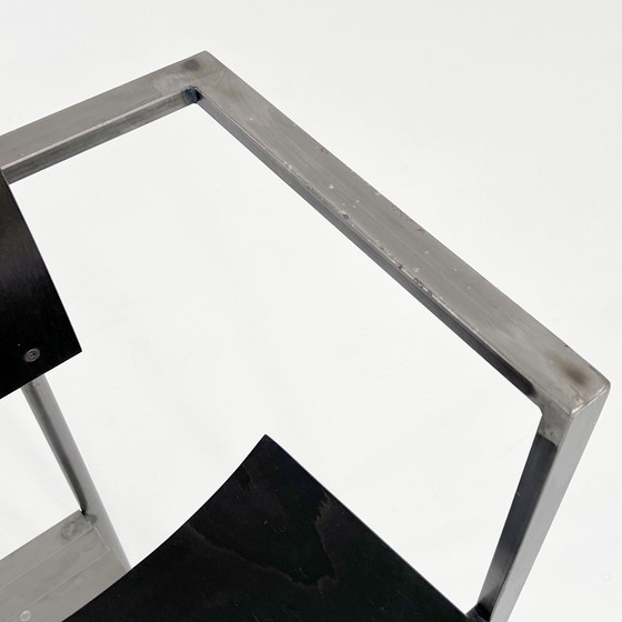 Image 1 of Black & Grey Postmodern Trix Chair By Karl Friedrich Förster, 1980S