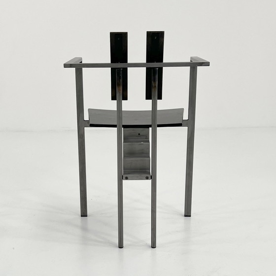 Image 1 of Black & Grey Postmodern Trix Chair By Karl Friedrich Förster, 1980S