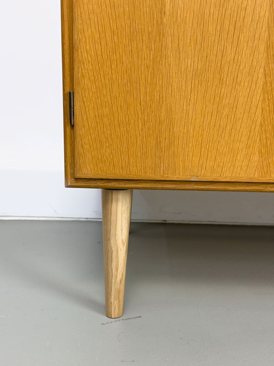 Image 1 of Danish Cabinet In Oak By Børge Mogensen For Søborg Møbelfabrik, 1960S