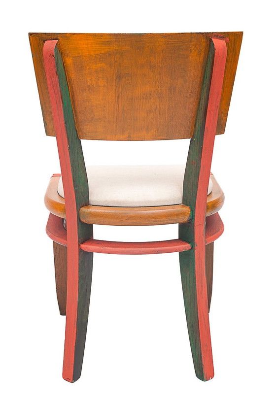 Image 1 of Set Of 6 Art Deco Chairs