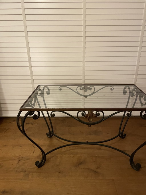 Rectangular Glass Table