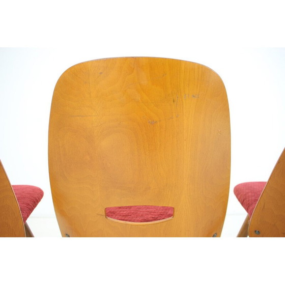 Image 1 of Set of 4 vintage dining chairs by Frantisek Jirak for Tatra, Czechoslovakia 1960s