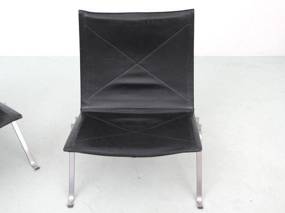 Image 1 of Pareja de sillones escandinavos, modelo Pk22