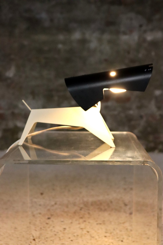 Image 1 of Jean-Boris Lacroix Dog Lamp Voor Disderot 