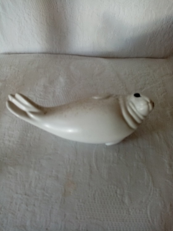 Image 1 of Figurina di animale in ceramica svedese Gustavsberg Design di Paul Hoff anni &#39;80