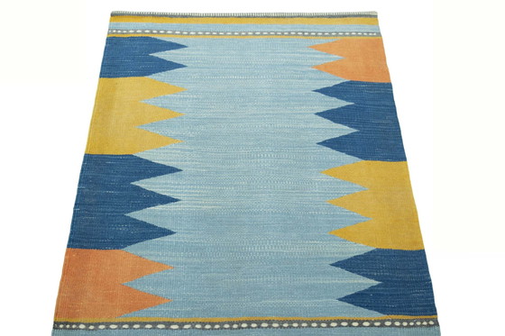 Image 1 of Hand-woven kilim fars made of wool - 107 X 81 Cm - New