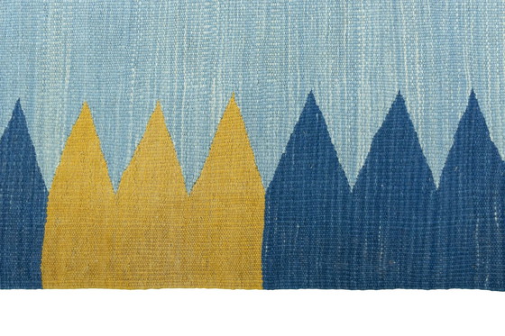 Image 1 of Hand-woven kilim fars made of wool - 107 X 81 Cm - New