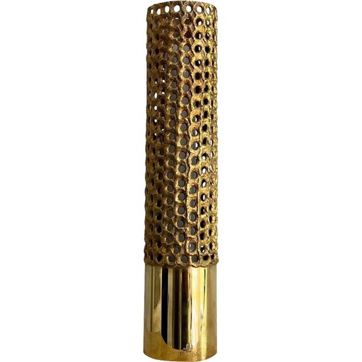Vintage brass table lamp by Pierre Forssell for Skultuna, Sweden 1950