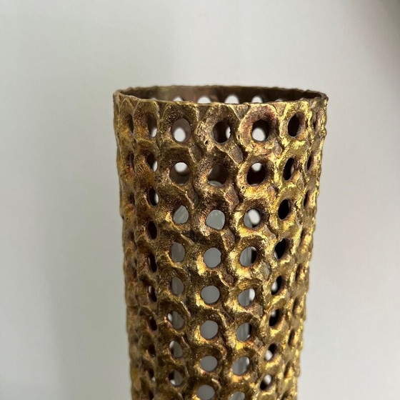 Image 1 of Vintage brass table lamp by Pierre Forssell for Skultuna, Sweden 1950