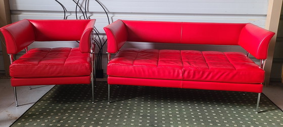 Image 1 of Hydra Castor Sofa and Armchair by Poltrona Frau, 2001