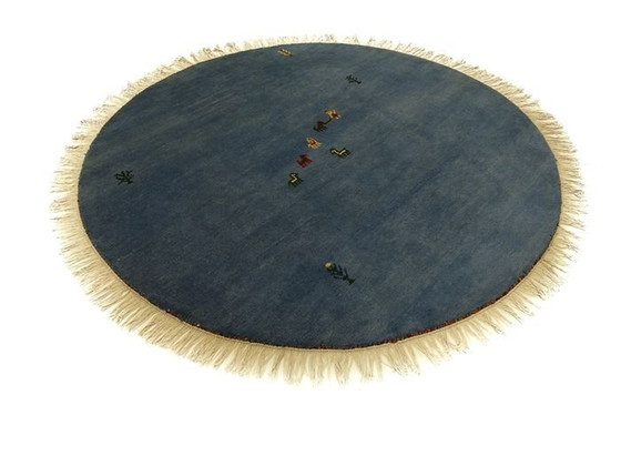Image 1 of Tappeto rotondo • Gabbeh • 1990 • ∅ 195 cm 