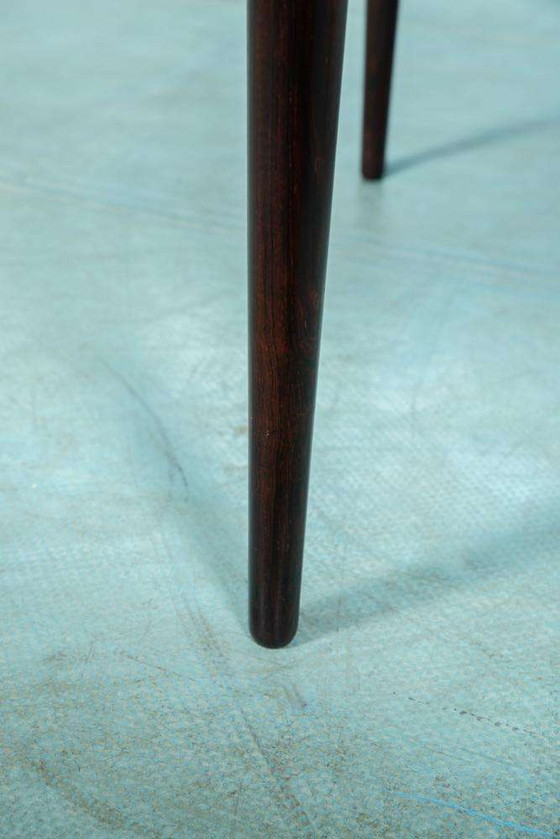 Image 1 of France & Son table basse en bois de rose, Table basse en bois de rose, Midcentury cofffee table