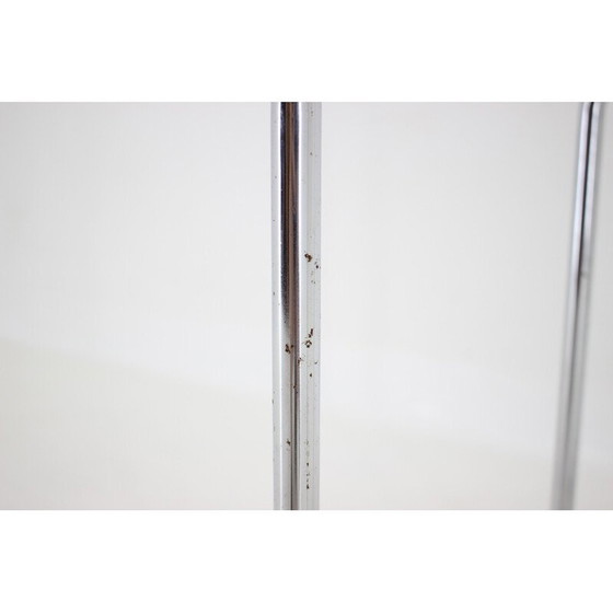 Image 1 of Vintage chrome tubular side table, Czechoslovakia 1960