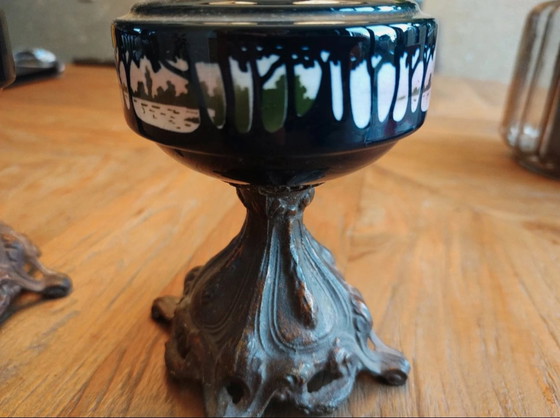 Image 1 of Art Deco Style Long Neck Vase