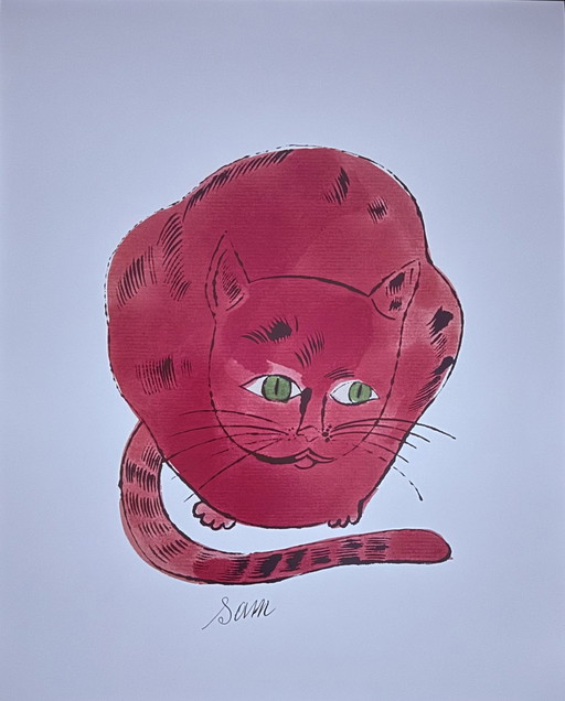 Andy Warhol: "Red Sam, C.1954".