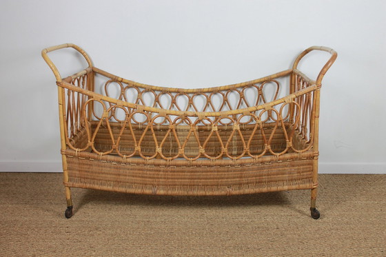 Image 1 of Letto in rattan