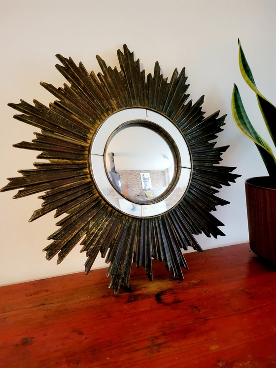 Image 1 of Solar or convex mirror, Resin, 1950s, Belgium