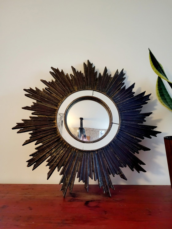 Image 1 of Solar or convex mirror, Resin, 1950s, Belgium